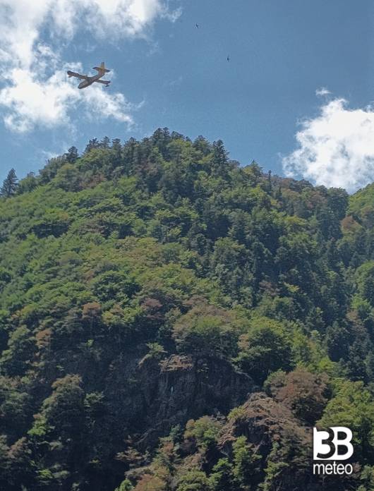 Incendio a Forno Valstrona
