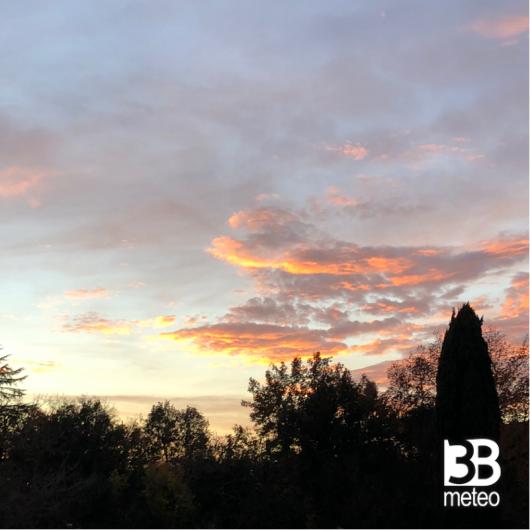 Trigoria alta tramonto