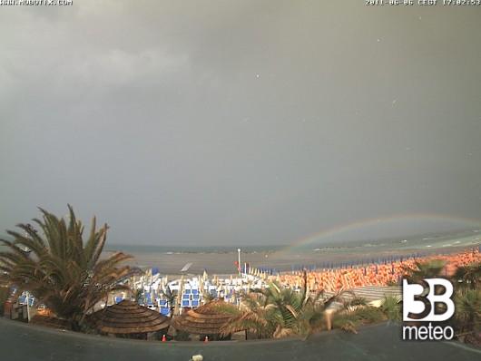 Arcobaleno webcam di Pesaro