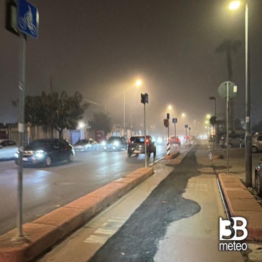 Nebbia a Bari liberta'