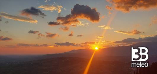 tramonto spettacolare