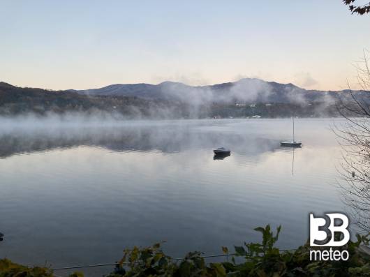 il lago che fuma
