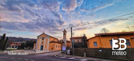 L'alba a Grole di Castiglione delle Stiviere MN