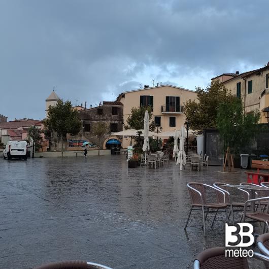 colazione sotto la pioggia