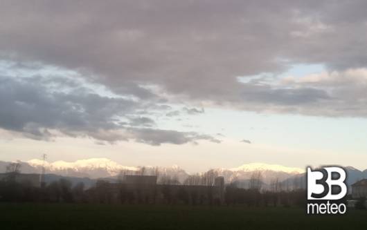 neve in montagna