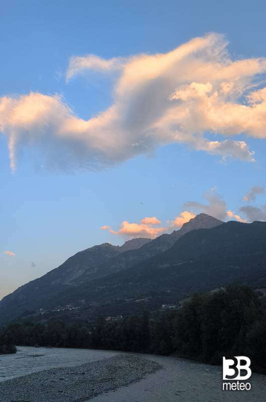 nube d'onda su aosta