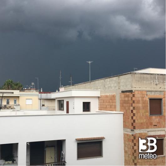 Ore 1155 temporale in corso