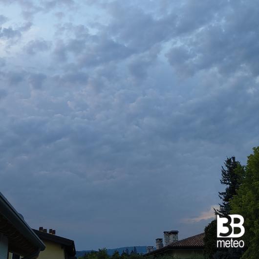 Nubi in arrivo da nord