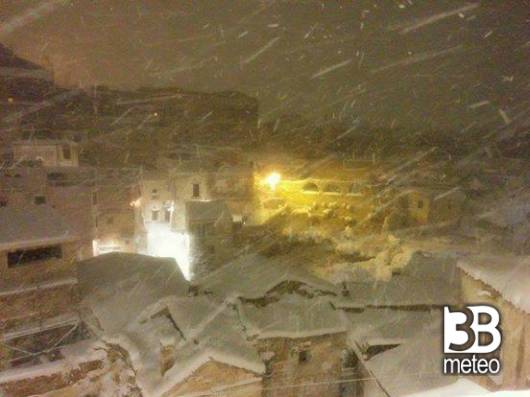 Rione Fondovito prime case dell'antichissima Gravina in P. Foto del 05-01-2019.