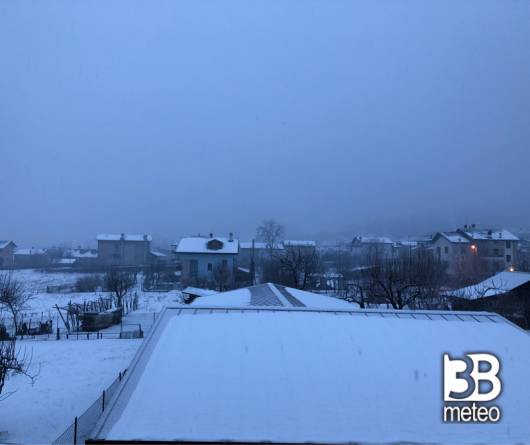 Nevica a Pedavena
