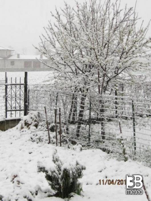 Ceva Nevicata 11 Aprile 2012