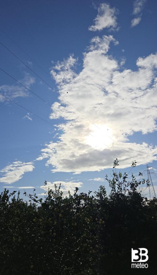 cielo Sigonella piana di catania