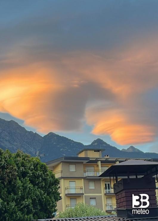 tramonto valdostano