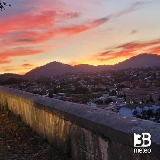 tramonto autunnale