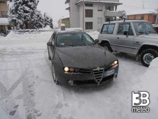 L'Alfa 159 2.4 Q4 un gatto delle nevi