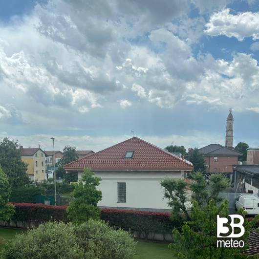 Temporale improvviso e grandine