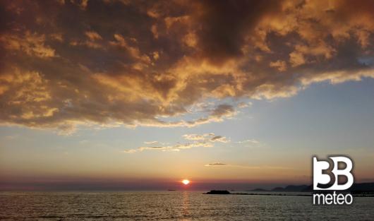 il tuffo del sole