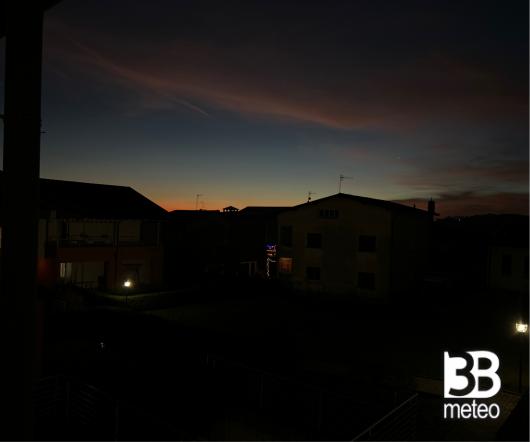 Tramonto su castellazzo