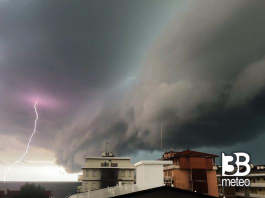 Temporale a Jesolo