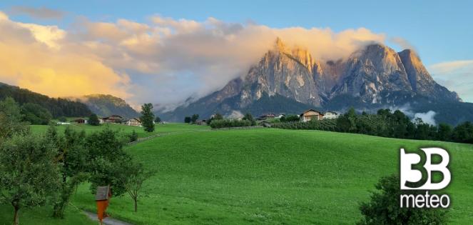 Tramonto a Castelrotto