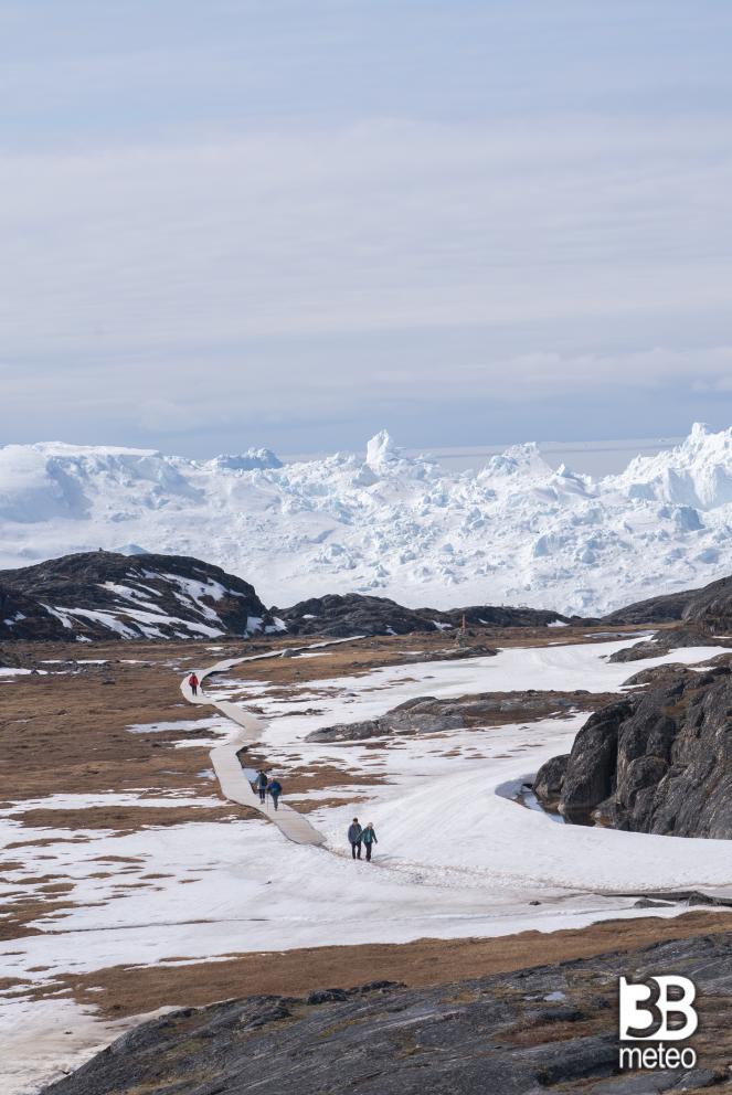 Tra i ghiacci Groenlandesi uno scorcio dalla baia di Ilulissat