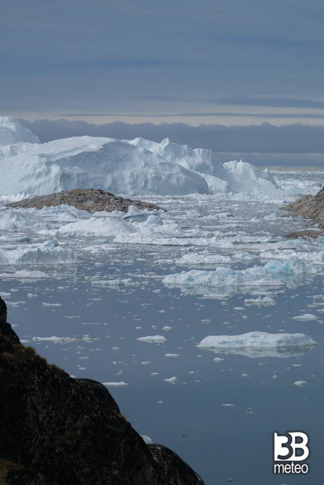 I ghiacci artici nella baia di Ilulissat