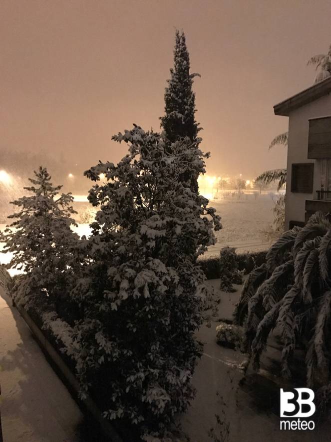 Neve a Villa Vomano TE