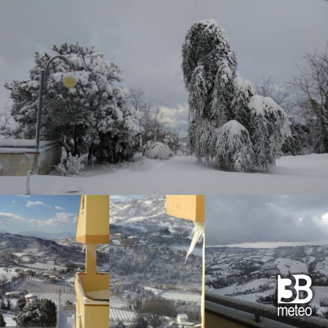 Neve 2017 da Villa Ciccone