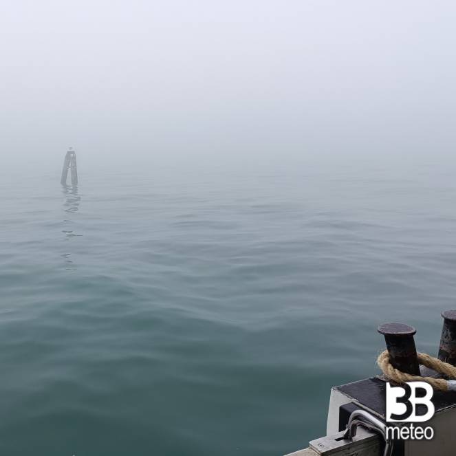 Nebbia in laguna