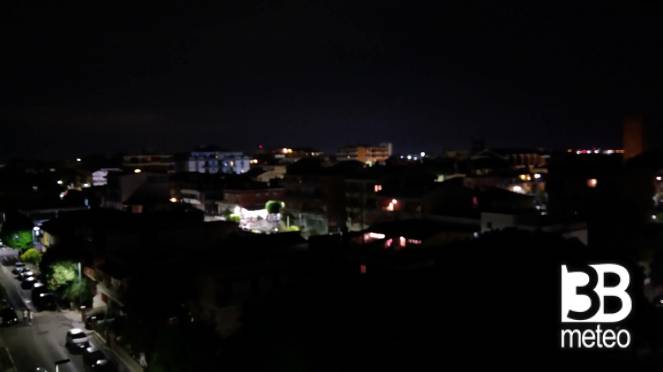 Pomezia by night