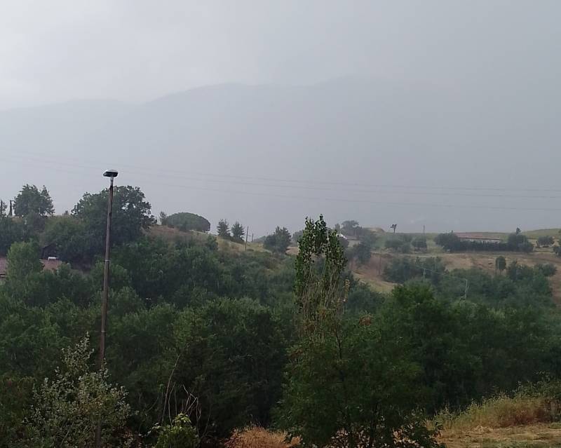 Temporale 08072025 ore 1212 Montalto Uffugo centro