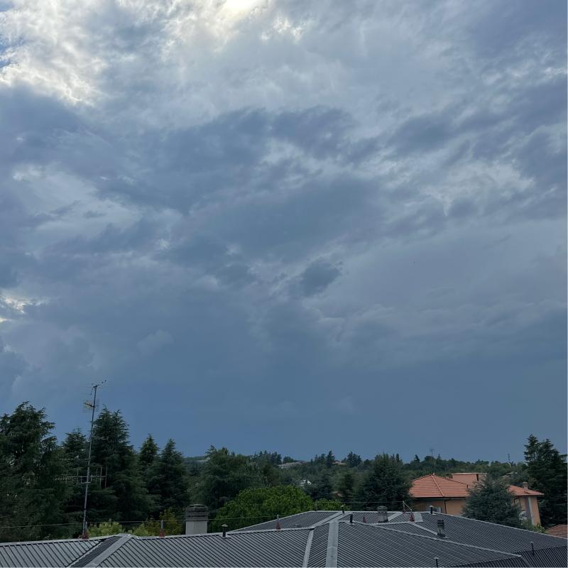 Temporale in arrivo a zola predosa