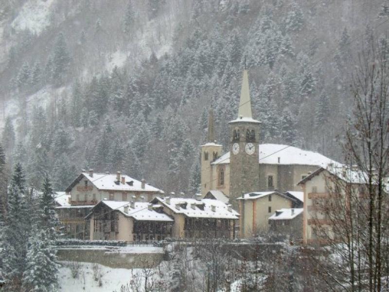 San Michele sotto la neve