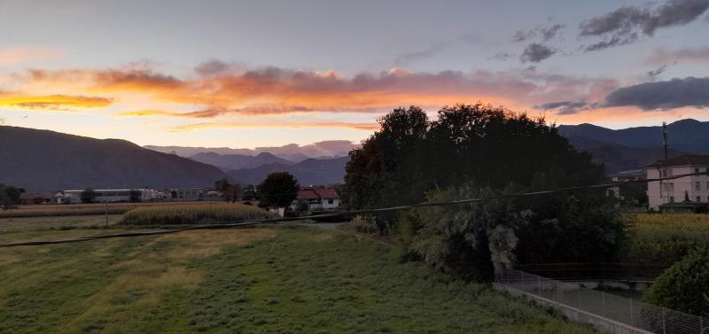Cre'puscule de septembre a' Nole
