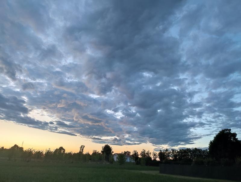 un fresco tramonto