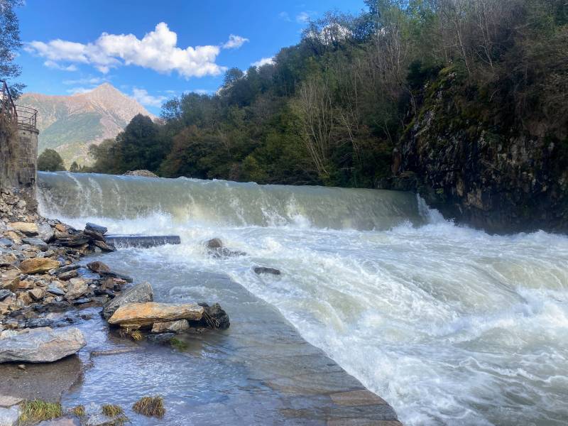 la cascata che non ce' piu'..