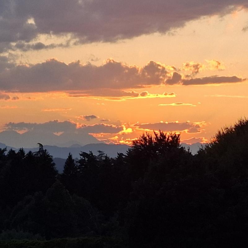 Tramonto a capiago