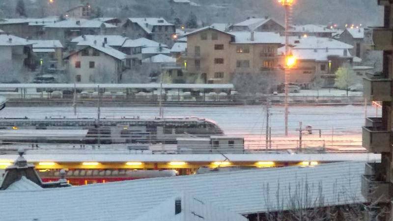 neve in Stazione