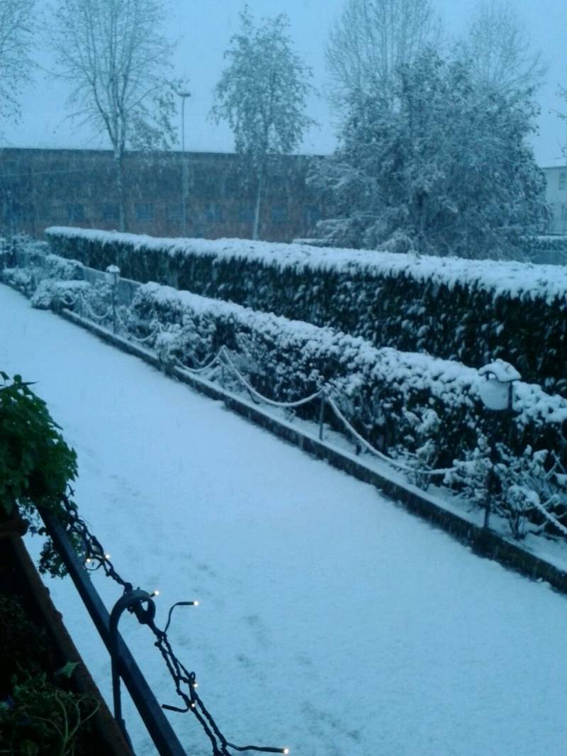 nevicata a Santa Maria di Camiano