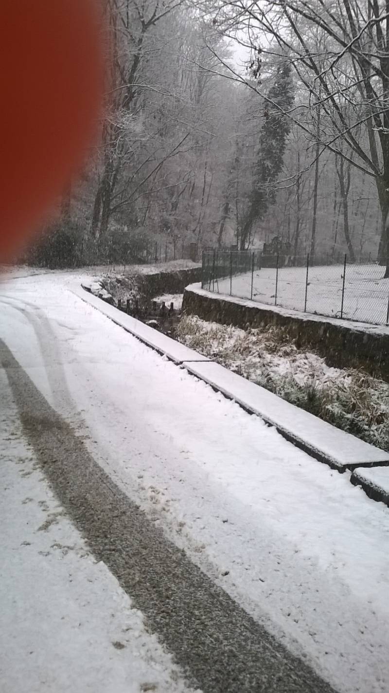 nevicata di febbraio a vigliano.meteoreporter lorenzo Borsetto