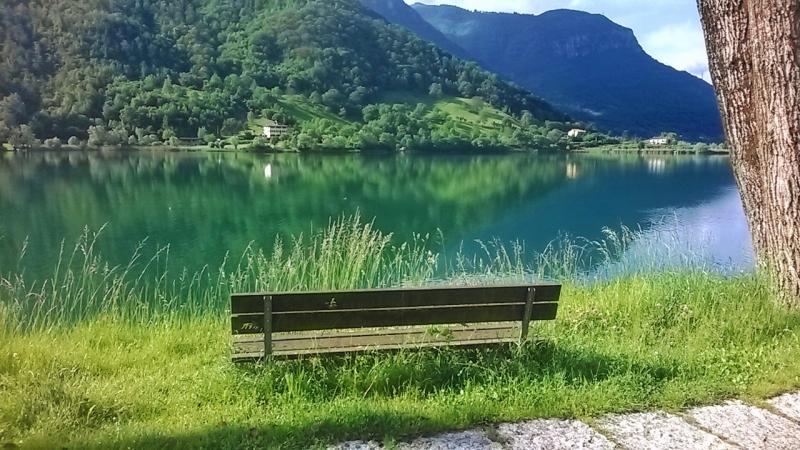 il lago verde a Ranzanico