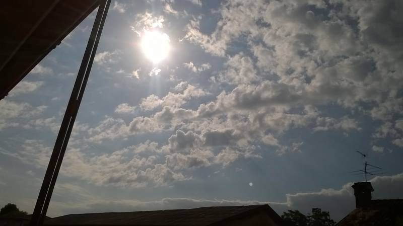 sole e nuvole