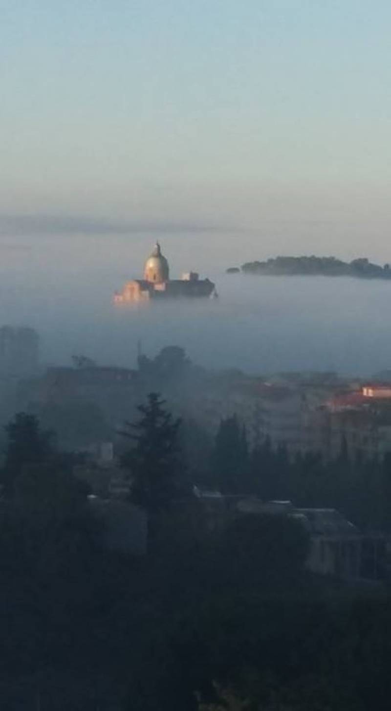 piazza armerina nebbia sicilia
