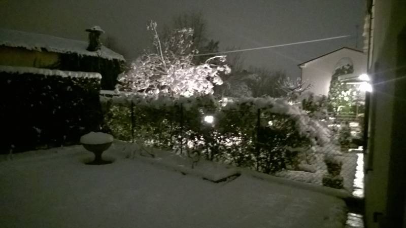 nevicata natale 2014 Luvigliano