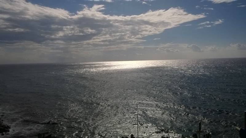mare d'argento a Porto Maurizio