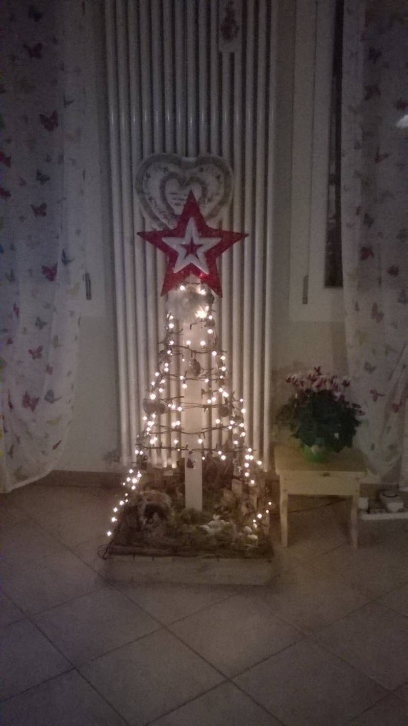 il nostro albero e il presepe di Natale 