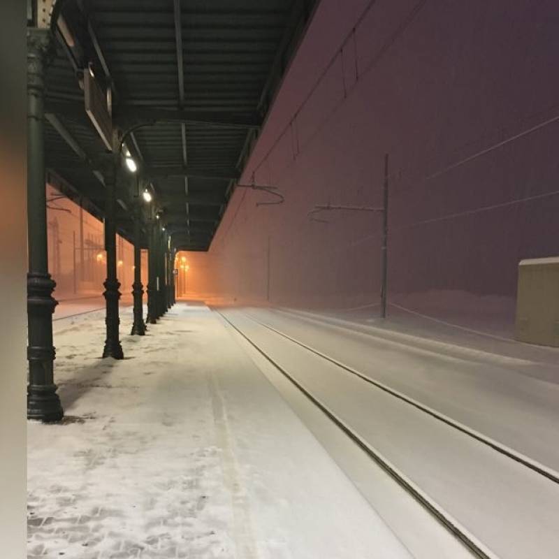 Neve a Stazione Carnia
