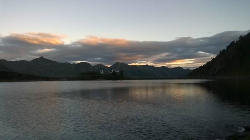 alba al lago di pescegallo
