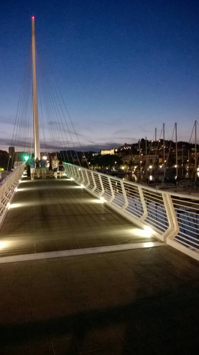 il ponte di notte