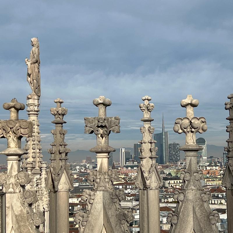Fotosegnalazione di Milano duomo